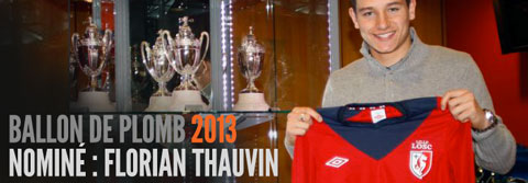 Florian Thauvin candidat Ballon de Plomb 2013
