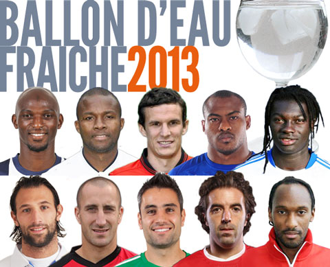 Ballon d'Eau fraÃÂ®che 2013 candidats
